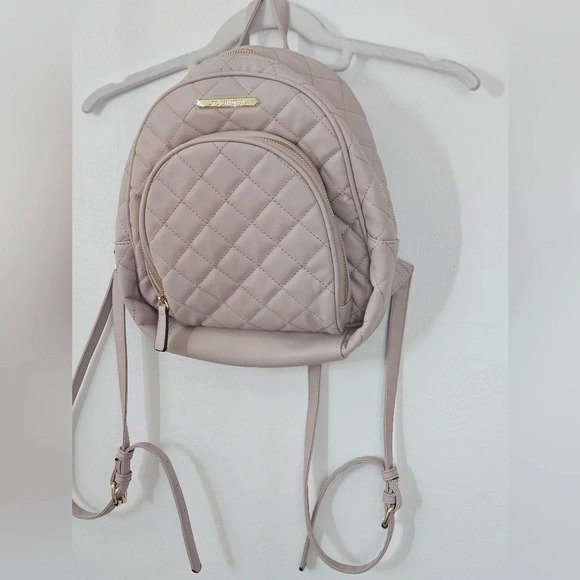 Steve‎ Madden Bjordan quilted backpack in clay main image 5